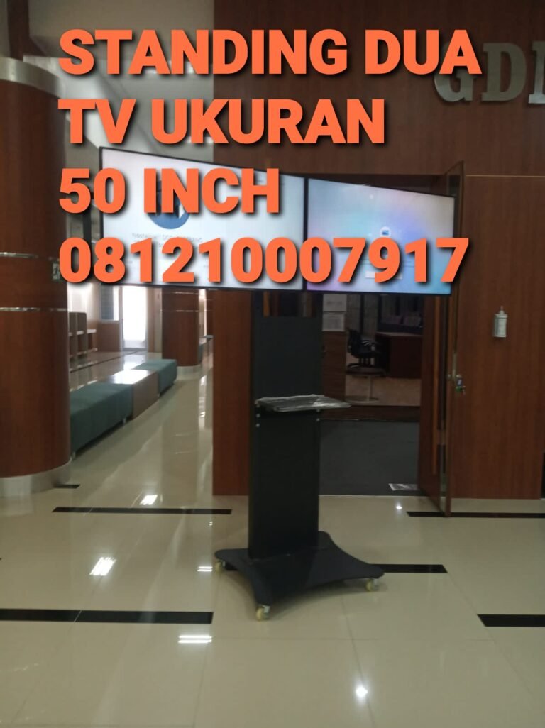 Jual Aneka Bracket Standing Dua Tv Kanan Kiri Inch Jual Standing